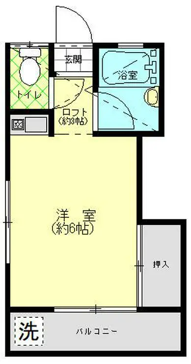 リバーサイド港南 2階階 間取り