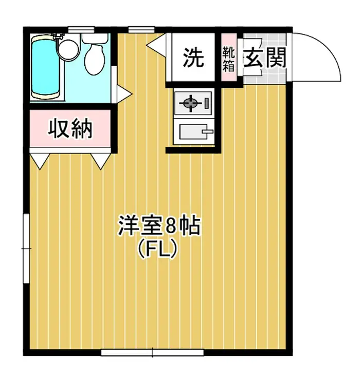サンライズ溝ノ口 2階階 間取り