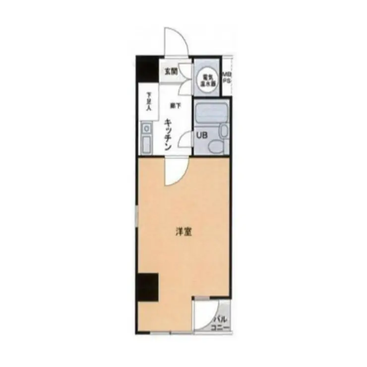 ライオンズマンション西五反田第2 7階階 間取り