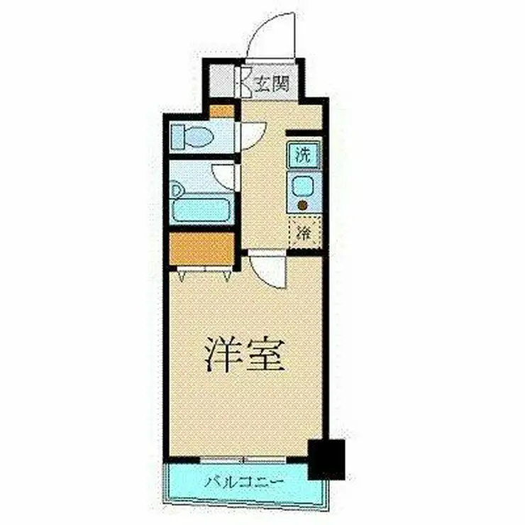 プレール・ドゥーク代々木八幡 4階階 間取り