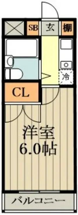 フェニックスマンション小金井 4階階 間取り