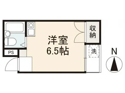 ACTRYZ BASE(ワンルーム/4階)の間取り写真