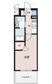 アービングNEO平野駅前(1K/3階)の間取り写真