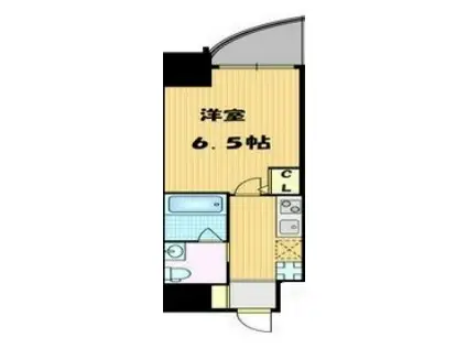 セレニテ梅田北(1K/12階)の間取り写真