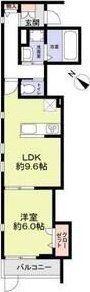 FORESTMAISON INTIPUNKU(1LDK/3階)の間取り写真