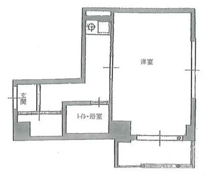 プエルト西日暮里 4階階 間取り