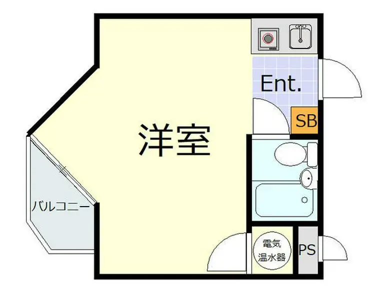 東新橋ビル 10階階 間取り