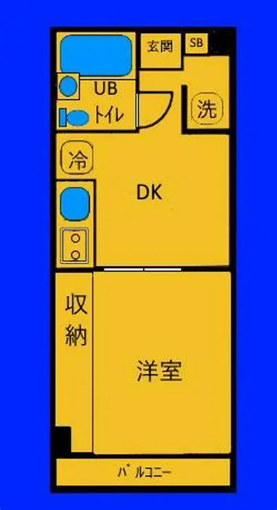 ハイツリヴァ・スター 5階階 間取り