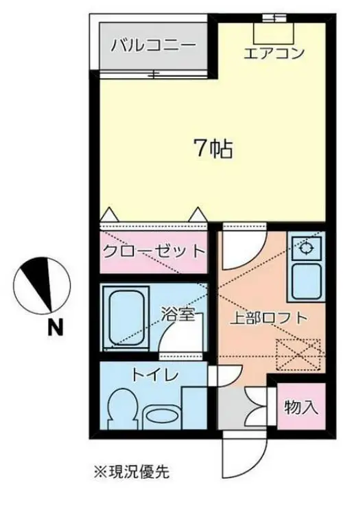 リヴェールIII 2階階 間取り