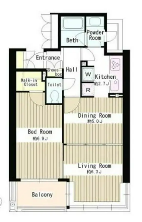 MMガーデン 9階階 間取り