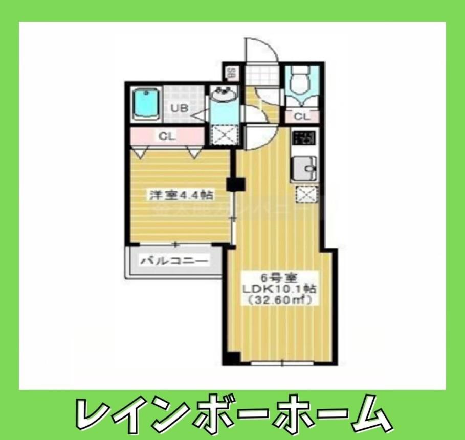 ARCENCIEL柏(1LDK/3階)の間取り写真