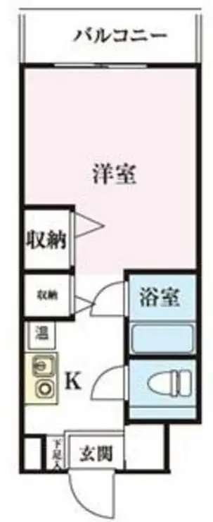 アカデミア清新 2階階 間取り
