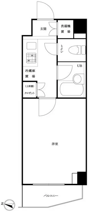 ルーブル池袋 5階階 間取り