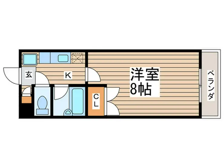 シャトレー塩焼 3階階 間取り
