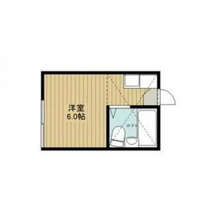 スカイハイツ高坂 2階階 間取り