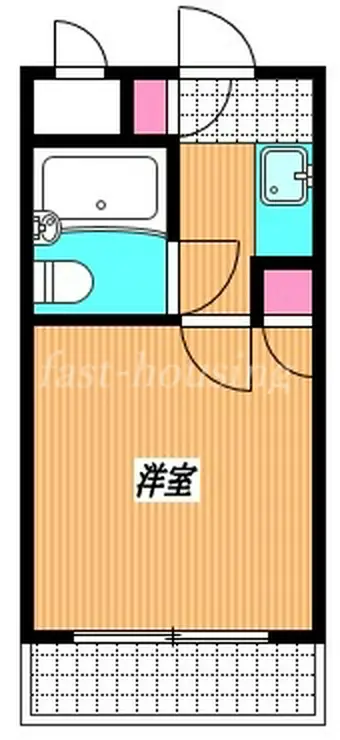 ジョージ・パーク布袋堂 4階階 間取り