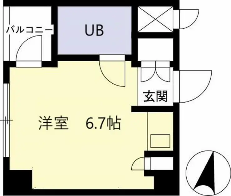 ハイムIT 3階階 間取り