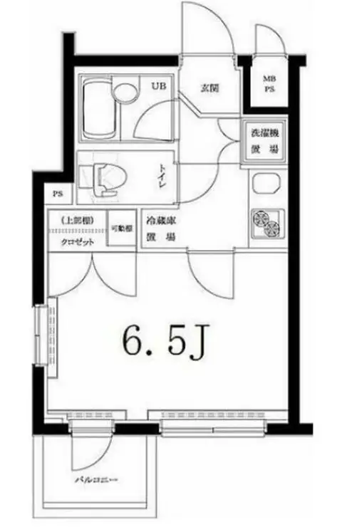 ルーブル本駒込 2階階 間取り