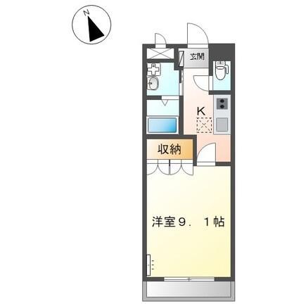 わかやま電鉄貴志川線 日前宮駅 徒歩27分 2階建 築18年(1K/1階)の間取り写真