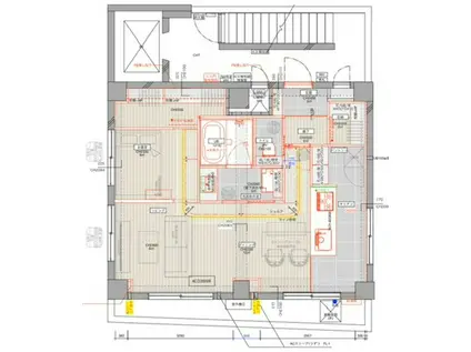 河田ビル(1LDK/7階)の間取り写真