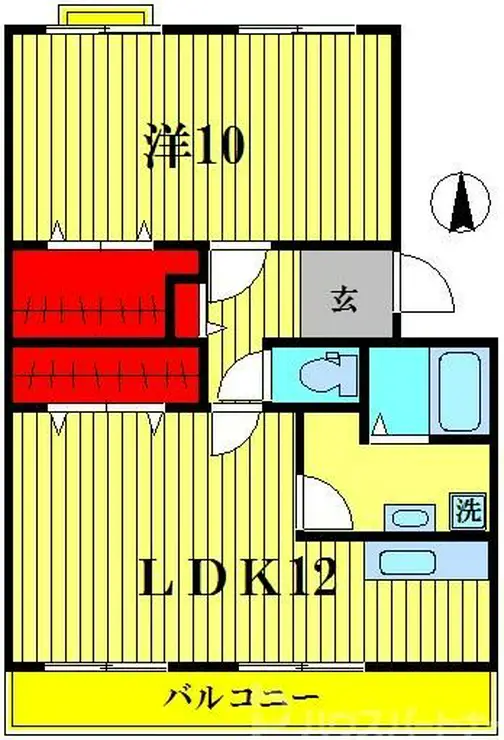 パティエール上本郷 4階階 間取り