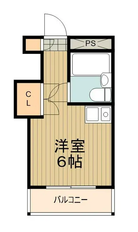 メゾン元横山 4階階 間取り