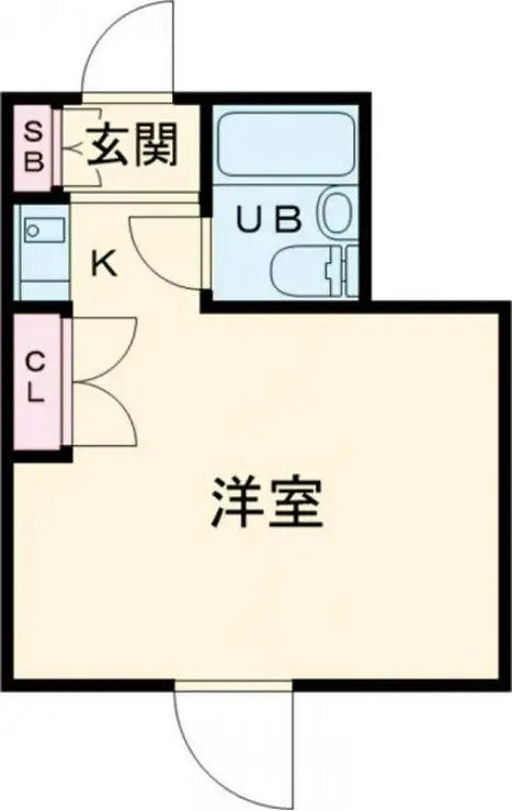 ライザ武蔵境 5階階 間取り