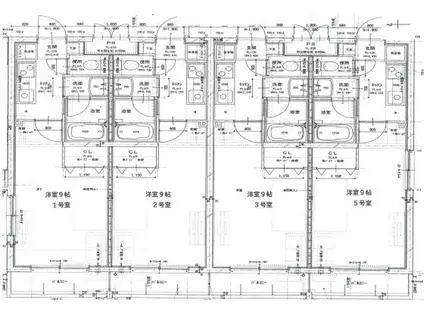 コクーン大元駅前(1K/3階)の間取り写真