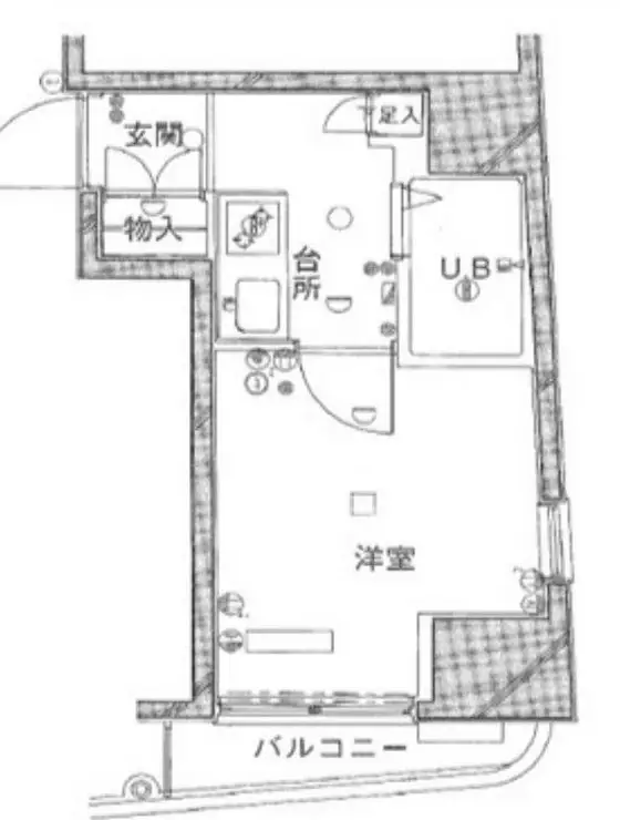 ダイホープラザ千駄木 6階階 間取り