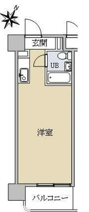 永谷ヒルプラザ六本木 5階階 間取り