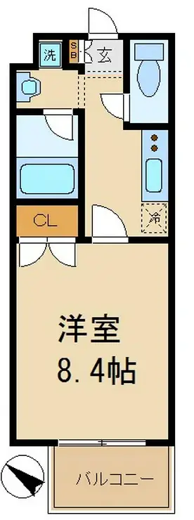 アーク松戸レジデンス 5階階 間取り