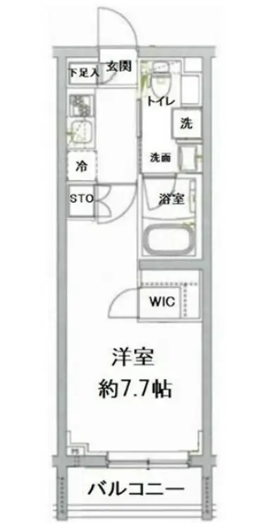 AXAS駒場東大前 3階階 間取り