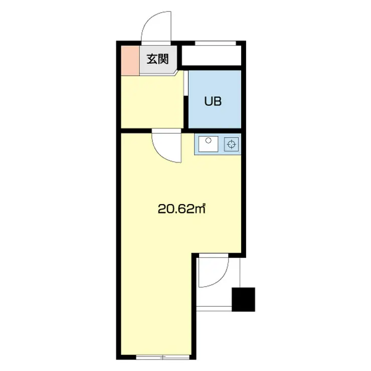ティーエスハイツ経堂 1階階 間取り