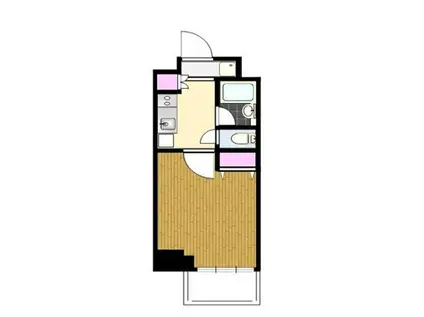 レジディア文京本郷II(1K/3階)の間取り写真