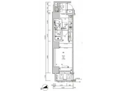 SYFORME GAIEMMAE(1K/3階)の間取り写真