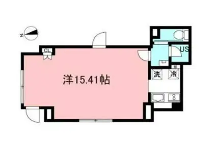 ASTILE四谷 アスティーレ四谷(1K/1階)の間取り写真