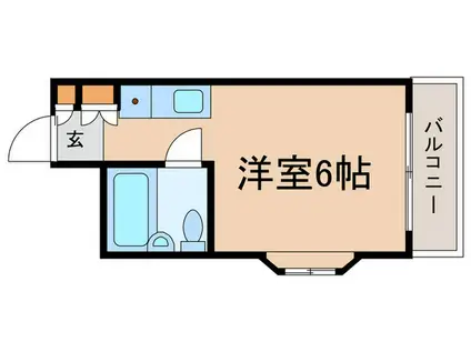 ライオンズマンション椎名町駅前通(ワンルーム/1階)の間取り写真