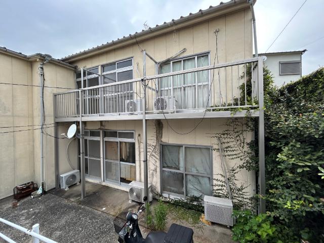 松川ハイツ(1K/1階)の外観写真