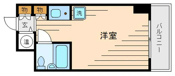 日興パレス横浜 7階階 間取り