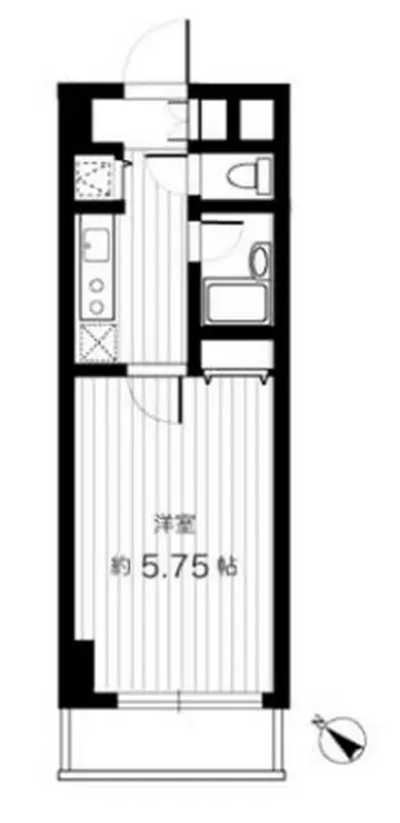 メインステージ青山 3階階 間取り