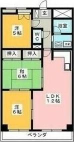 THETOM(3LDK/3階)の間取り写真