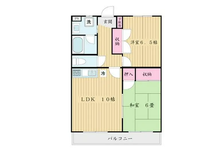 ヴァンヴェール二子玉川 3階階 間取り