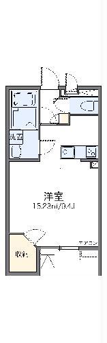 レオネクストグランドゥールS(1K/3階)の間取り写真