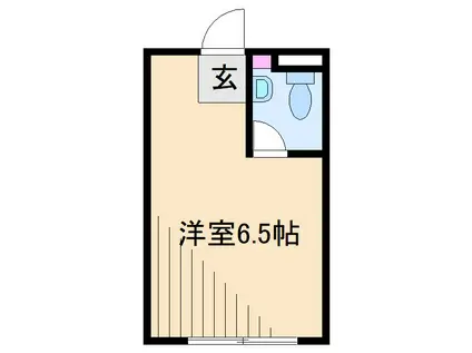 サンライズ菊名(ワンルーム/1階)の間取り写真