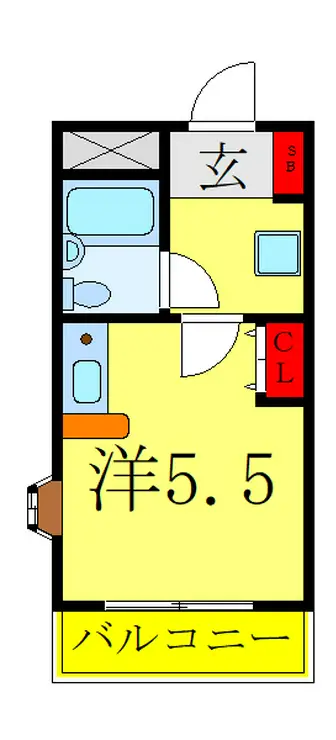 リーブルエリート2 4階階 間取り