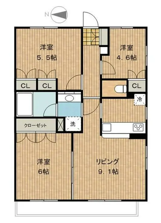 パシフィーク品川 11階階 間取り