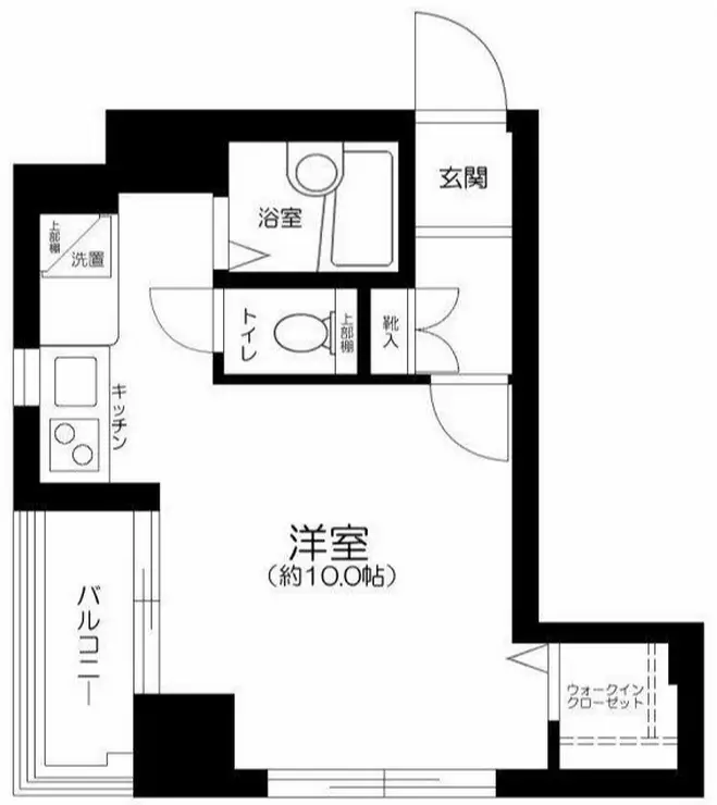 ラ・ピアッツァ麻布十番 7階階 間取り
