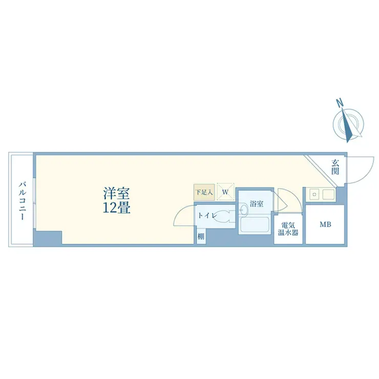 DIKマンション新橋 2階階 間取り
