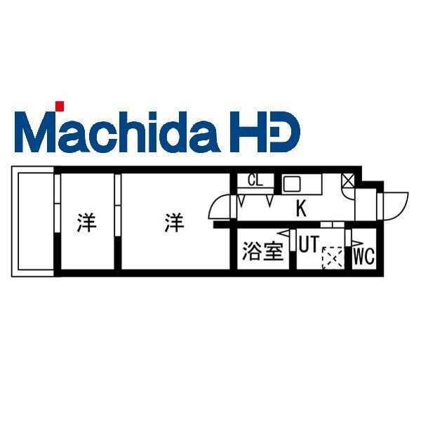 シーエムアンウエスト(2K/3階)の間取り写真