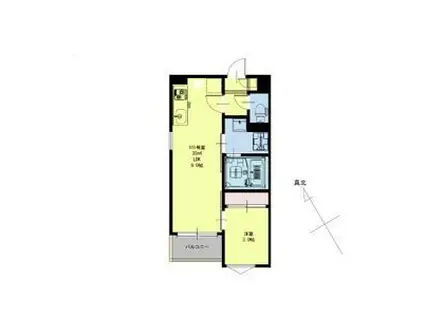 REGALEST SOFIA I(1LDK/1階)の間取り写真